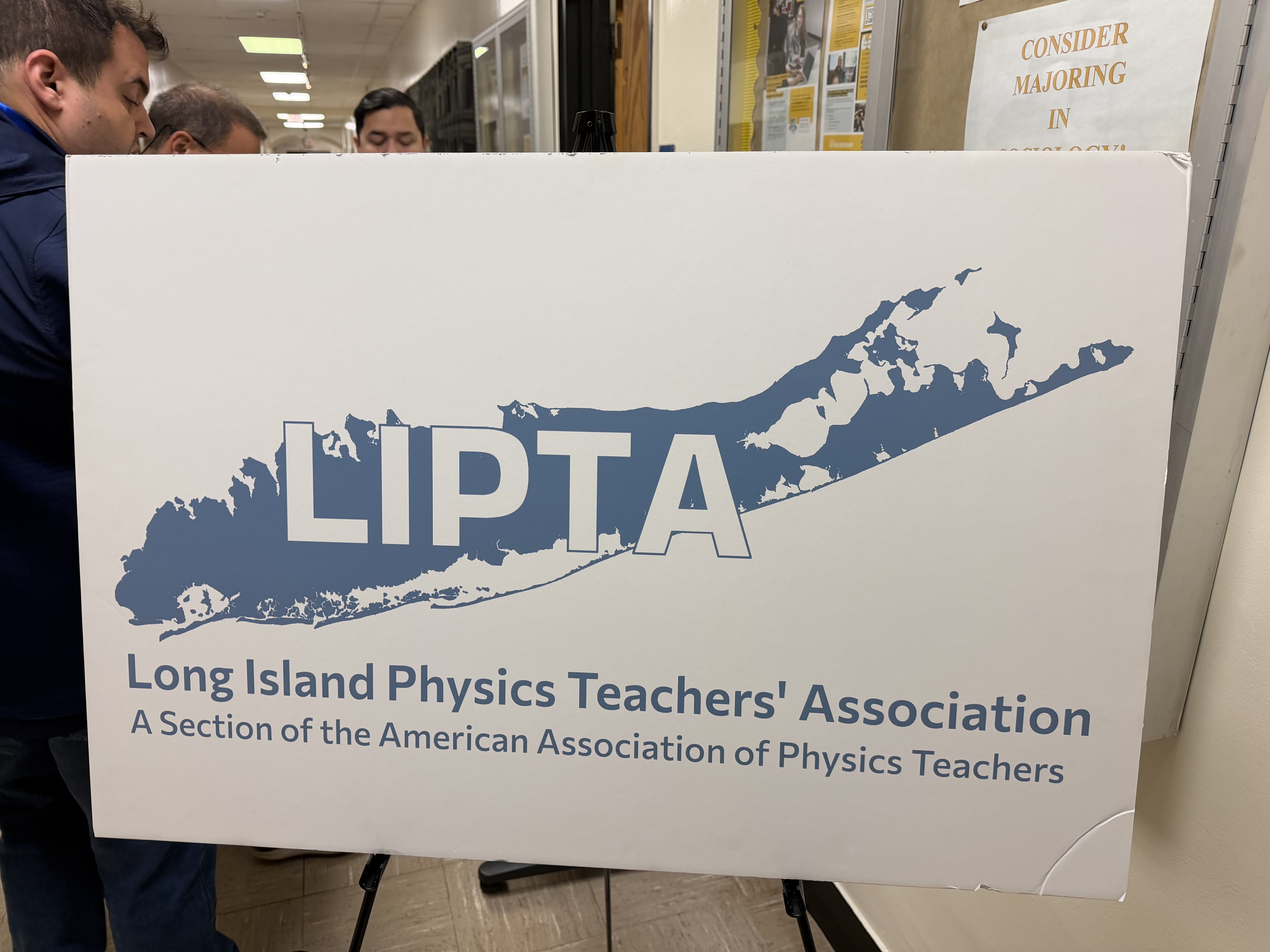 LIPTA (Long Island Physics Teacher Association) |Meeting at Adelphi is Underway!